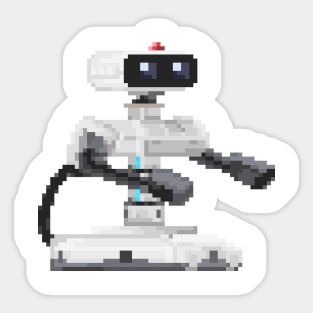 Pixel Art R.O.B. Sticker